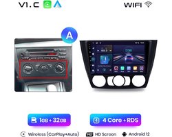 Carplay radio geschikt voor BMW 1 serie E87 E81 E82 E88 2004 - 2011