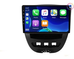 Citroen C1 / Peugeot 107 / Toyota Aygo | 2005 - 2014 | Carplay & Android auto | 2GB & 32GB | Autoradio met navigatie | radio scherm | 2005 2006 2007 2008 2009 2010 2011 2012 2013 2014