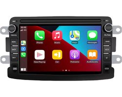 Dacia & Renault | Logan, Dokker, Duster, Sandero, Lodgy, Capture, Symbol | 2010 - 2020 | Carplay & Android auto | 1GB & 32GB | Autoradio met navigatie | Radio scherm | 2010 2011 2012 2013 2014 2015 2016 2017 2018 2019 2020