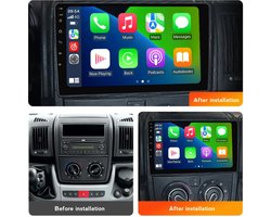 Fiat Ducato / Citroen Jumper & Peugeot Boxer | 2006 - 2016 | Carplay & Android auto | 2GB & 32GB | Autoradio met navigatie | 2005 2006 2007 2008 2009 2010 2011 2012 2013 2014 2015 2016 2017 2018 2019 2020 2021 2022 2023