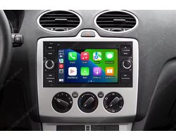 Ford 2004 - 2011 | Carplay & Android Auto |Focus Fiesta C & S max Fusion Mondeo Hobby TL Transit Connect Galaxy Kuga | Autoradio met Navigatie | Android radio | 2004 2005 2006 2007 2008 2009 2010 2011