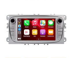 Ford Focus / Fiesta / C max / Fusion / Mondeo / Transit Connect / Galaxy / S max / Kuga | 2005 - 2013 | Carplay & Android auto | 1GB & 16GB | Autoradio met navigatie | Radio scherm | 2005 2006 2007 2008 2009 2010 2011 2012 2013