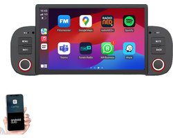 Geschikt voor Fiat Panda 2013-2020 | Android 14.0 Autoradio | Apple CarPlay & Android Auto | 2GB RAM & 32GB opslag | Draadloze verbinding | HD Touchscreen | FM, AM, DAB+ Radio | Bluetooth handsfree bellen