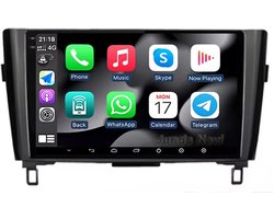 geschikt voor Nissan Qashqai j11 & X-Trail 3 T32 | 2013 - 2018 | Carplay & Android Auto | 2GB & 32GB | Autoradio met navigatie | radio scherm | 2013 2014 2015 2016 2017 2018