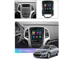 Geschikt voor Opel Astra J 2009-2015 | 9" Android 14.0 Autoradio | Apple CarPlay & Android Auto | 2GB RAM & 32GB opslag | Draadloze verbinding | HD Scherm | FM, AM, DAB+ Radio | Bluetooth handsfree bellen