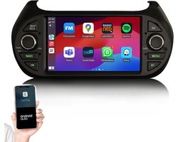 Geschikt voor Peugeot Bipper 2008-2020 | 7" Android 14.0 Autoradio | Apple CarPlay & Android Auto | 2GB RAM & 32GB opslag | Draadloze verbinding | HD Scherm | FM, AM, DAB+ Radio | Bluetooth handsfree bellen