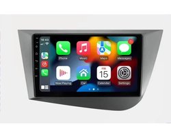 geschikt voor Seat Leon 2005 - 2012 | 4GB & 64GB | Carplay & Android auto | Autoradio met navigatie | radio scherm | 2005 2006 2007 2008 2009 2010 2011 2012 | 1P | Mk2