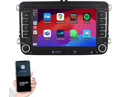 Geschikt voor Volkswagen, Skoda & Seat | 7" Android 14.0 Autoradio | Apple CarPlay & Android Auto | 2GB RAM & 32GB opslag | Draadloze verbinding | HD Touchscreen | FM, AM, DAB+ Radio | Bluetooth handsfree bellen