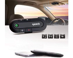 IGOODS - Bluetooth Carkit - Voor Handsfree bellen - Car Kit Bluetooth Portable