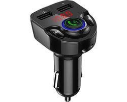 Jelmor FM Transmitter Bluetooth 5.0 - Carkit - 2 USB Lader