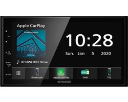 Kenwood DMX5020DABS - 2DIN autoradio- DAB+ - Apple CarPlay - Android Auto