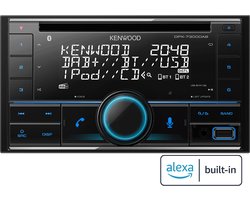 Kenwood DP-X7300DAB 2DIN Autoradio - Multicolor