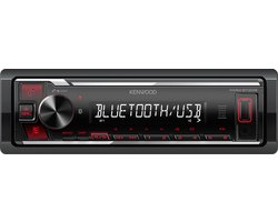 Kenwood KMM-BT209 Autoradio - Rood