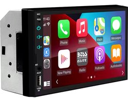 MoTronics 7023B 2 DIN autoradio - CarPlay, Android Auto, Achteruitrijcamera en Stuur Afstandsbediening - 7 Inch Touchscreen