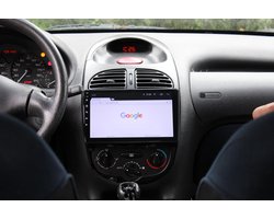 Peugeot 206 Android 10 navigatie Bluetooth USB WiFi 1+16gb autoradio