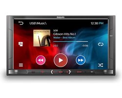 Philips CE600N - Autoradio dubbeldin - Bluetooth - USB - Media - GPS - Navigatie