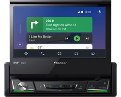 Pioneer AVH-Z7200DAB - Multimedia autoradio met Carplay & Android Auto (1-DIN)