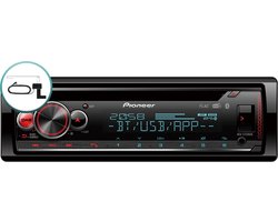 Pioneer DEH-S720DAB autoradio Zwart 200 W Bluetooth