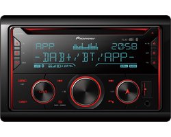 Pioneer FH-S820DAB Autoradio Dubbel din CD Tuner-USB-DAB+ - 4 x 50 W