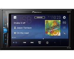 Pioneer MVH-A100V Dubbel-Din Multimedia Autoradio