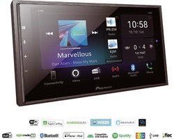 Pioneer SPH-EVO64DAB | Multimedia 1-DIN Modulaire radio | DAB+ | WiFi | Draadloos Apple Carplay | Draadloos Android Auto