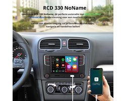 RCD 330 NoName Volkswagen - VW Apple Carplay en Android Auto - Volkswagen Autoradio en Navigatie