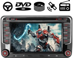 RNS 510 Look autoradio bluetooth Volkswagen/Seat/Skoda Europa-navigatie  incl. gratis achteruitrij camera