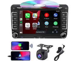 SEMAITU - Autoradio met DVD - Bluetooth - Voor VW Golf, Polo, Passat - 7 Inch Touchscreen