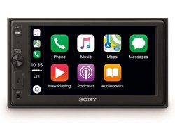 SONY XAV-AX1000 - Visual 2 din Autoradio - Apple CarPlay - Bluetooth - Plug&Play