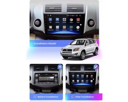 Toyota Rav4 2006-2013 Android 10 navigatie en multimediasysteem bluetooth usb wifi 2+32GB