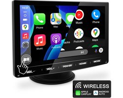 URVOLAX - Draadloos Carplay & Android Auto - Universeel - Bluetooth 5.0 - Mirror Link