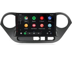 Yeer Octa core navigatie Hyundai i10 2013-2016 | draadloos Carlink | Android 11 | 9 inch scherm met DSP sound