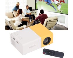 1080P Mini-projector 60-inch ondersteunde videoprojector met afstandsbediening voor thuisbioscoop (Dit is een voorbeeld van een aangepaste titel zonder de merknaam en met toevoeging van populaire zoekwoorden)