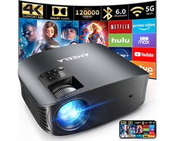 AMEELA 4K-projector met WiFi en Bluetooth