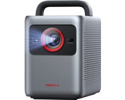 Anker NEBULA vlaggenschipmodel Cosmos 4K SE Laser+LED Dolby Vision Projector: 4K-projector met 1800 ANSI Lumen hoge helderheid, 200" enorm scherm, verbeterde beeldkwaliteit, Google TV, draagbare projector met handvat Gelicentieerd door Netflix