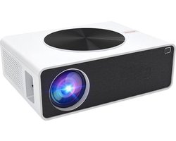 Belesy® Beamer Projector M22 - 4K Full HD Support - 8.000 Lumen - 10.000:1 Contrast - Projectie 45 tot 200 inch - Beamers - LCD + LED - Wifi & Bluetooth - Cadeau - WK 2022 - Moederdag