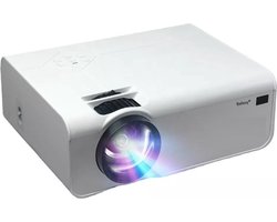 Belesy® Beamer Projector M34 Wit – Full HD Support – Projectie 30 tot 200 inch – 3.800 Lumen – Contrast 10.000:1 – 1 Miljard Kleuren - Beamers - Cadeau - WK 2022 - Moederdag