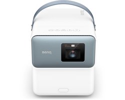 BenQ Full HD Mini Beamer GP100 - Projector Draadloos - Ingebouwde luidsprekers met extra Bass - Wi-Fi / HDMI / USB / USB-C