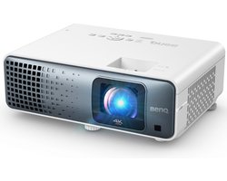 BenQ TK710STi 4K HDR Laser 3200 Lumen Film en Gaming Beamer met 4ms Reactietijd - 240Hz Verversingssnelheid - HDR10 & HLG - ARC/eARC - Android TV met Netflix - Verticale Lensverschuiving- 3D Keystone - 1,3x Zoom - HDR Spelmodi - Chromecast & AirPlay