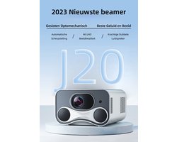 BestGoodNL - Beamer J20 - Streamen met je telefoon - Ingebouwde App Store - Projector - Bluetooth