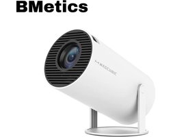 BMetics vernieuwd model - Mini Beamer - mini projector - draagbare beamer - projector / beamer - Geïntegreerd Android 11.0 systeem - Screen mirroring smartphone - Home cinema - Magcubic HY300 - Airplay