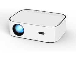 Byintek K45 smart beamer - Input tot 4K - 10000 Lumen - Android 9 - 18000:1 Contrast Ratio - Digitale Zoom - Automatische Focus - 6D Keystone - Bluetooth - WiFi 2.4G/5G - Streamen Vanaf Je Telefoon Met WiFi - Mini Projector