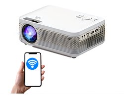 CB-Goods Beamer - Mini Beamer - Streamen Vanaf Je Telefoon Met Wifi - Mini Projector - HDMI - Youtube - Ingebouwde Speaker - Full HD - IOS & Android - 1280 x 720