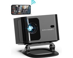 Erikssøn Beamer Prime - Incl. Standaard - Streamen Vanaf Je Telefoon - 6600 Ansi-Lumens - Projector - Mini - Beamers