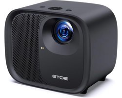 ETOE E3 Pro Beamer 1080P Full HD Projector met Autofocus en Trapeziumcorrectie Ondersteunt 4K 600 ANSI Lumen 150" Thuisbioscoop met Android TV 11.0 en Ingebouwde Luidsprekers