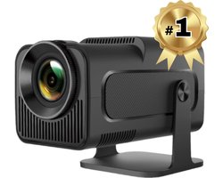 FASTIC Mini Beamer 4K - Draagbare Projector - 390ANSI - ANDROID 11.0 - NETFLIX - Zeer helder - Ingebouwde Audio