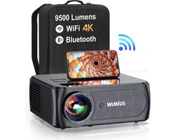 J&R Beamer - 4K Projector - Home Cinema - 4K - WiFi - Bluetooth