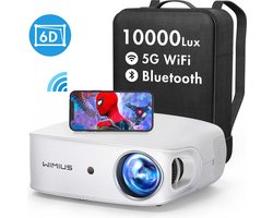 K7 - 5G Wifi - Bluetooth - Projector - Full Hd - Inheemse - 1080P Ondersteuning - 4K Projectoren - 500 - Ansi 6D - Auto Keystone - huis & Outdoor - Video Projector