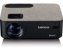 Lenco Beamer - Full HD 1080P - Projector met Bluetooth - LPJ-700BKGY Mini Beamer - Zwart