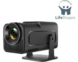 LifeStages - Draagbare Beamer - Portable Beamer - Mini Beamer - Projector - Duurzaam